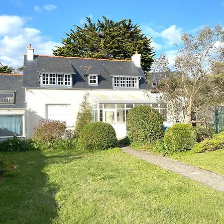 Maison A 350m Avec Jardin Sud Et Wifi A - Fr-1-368-437 Semesterbostad Trégastel